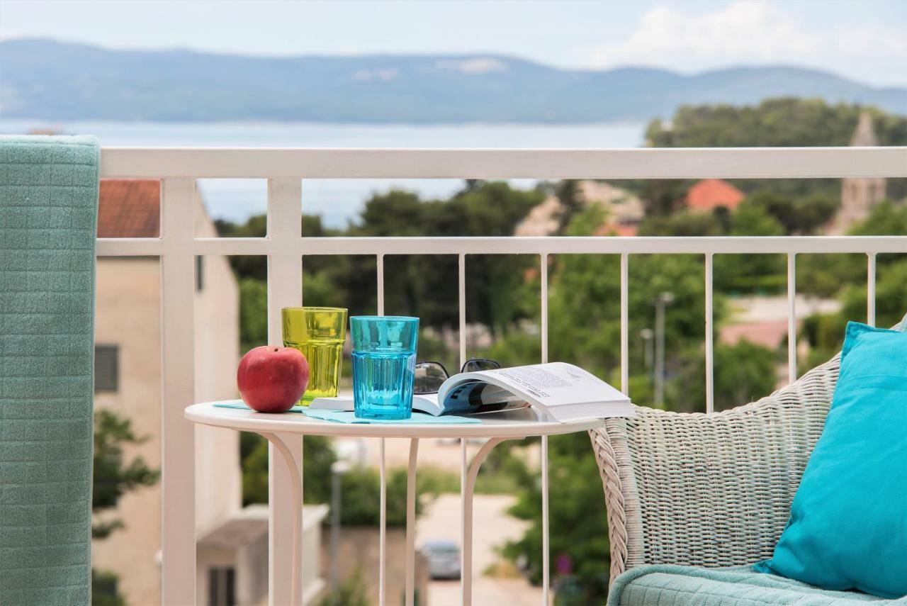 Ferienwohnung Andor - Lux, Two Beautiful Terraces With Sea & Sunset View Makarska Exterior foto